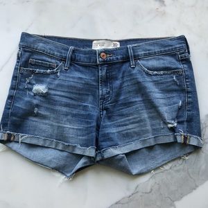 Abercrombie & Fitch Low Rise jean shorts